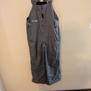 Columbia Snow Bib Overall size 10/12 Youth color Grey